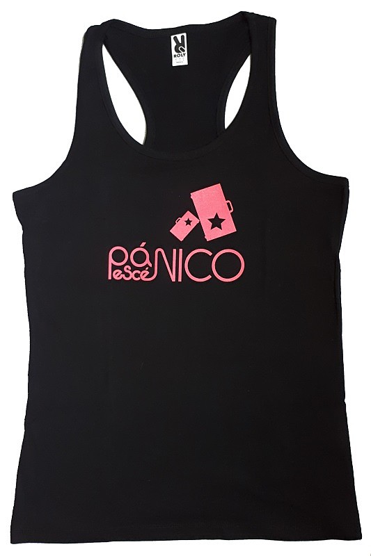 Camiseta Pánico Escénico Teatro - chica mod-3